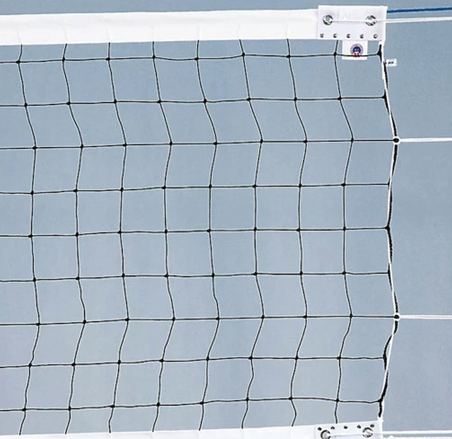 6人制バレーボールネット・エコタイプ・上下白帯